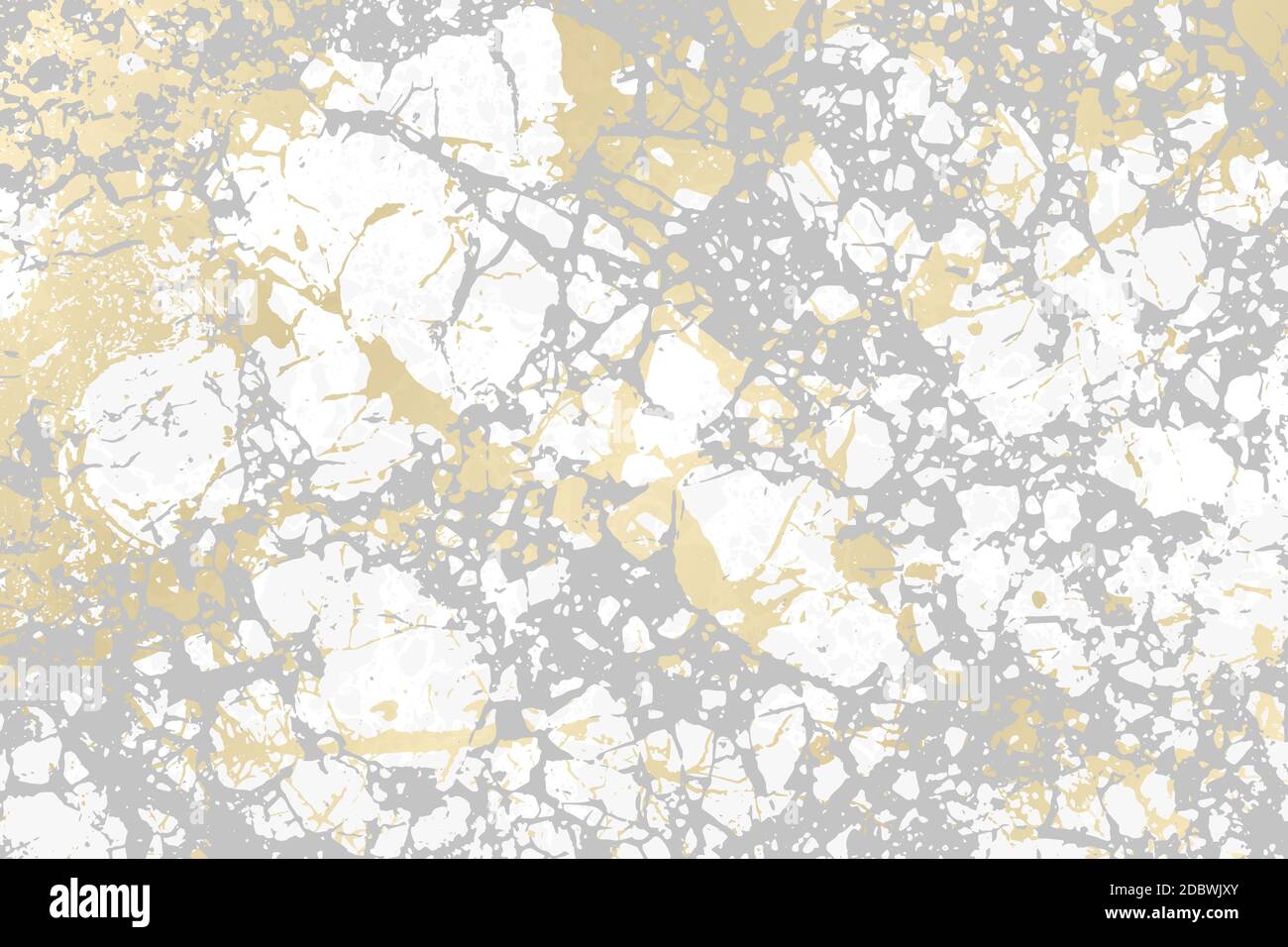 Light marble cracks simple texture. Vector illustration. Stock Vector