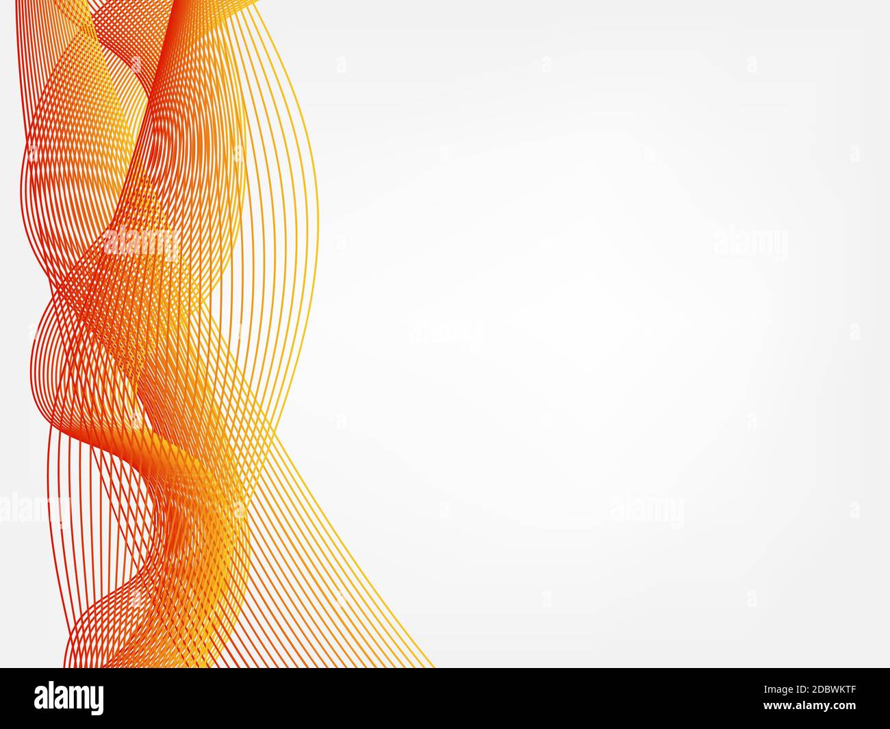 abstract waved line background - orange and yellow Stock Photo - Alamy