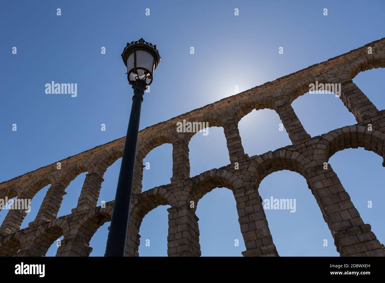 Segovia Aqueduct, ruins of ancient Rome, Segovia, Spain Stock Photo - Alamy
