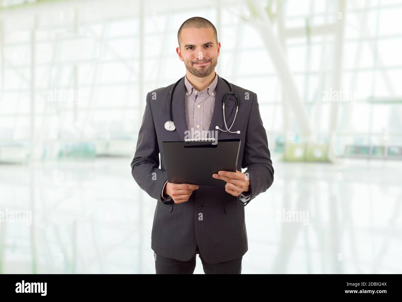 happy male doctor, at the hospital Stock Photo - Alamy