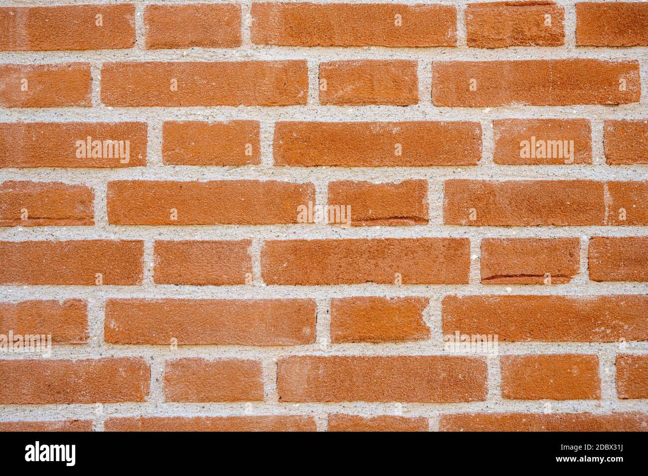 Background from an orange brick wall Stock Photo