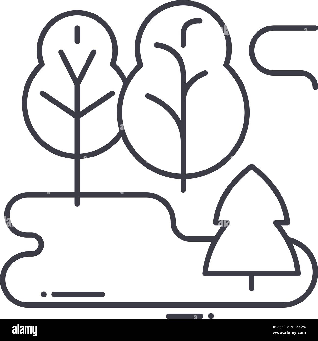 House outline on field Stock Vector Images - Alamy