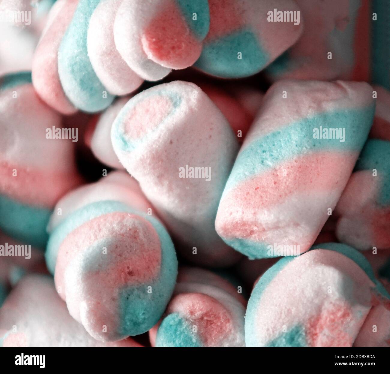Candy aesthetic. Sugar food photography. Stock Photo