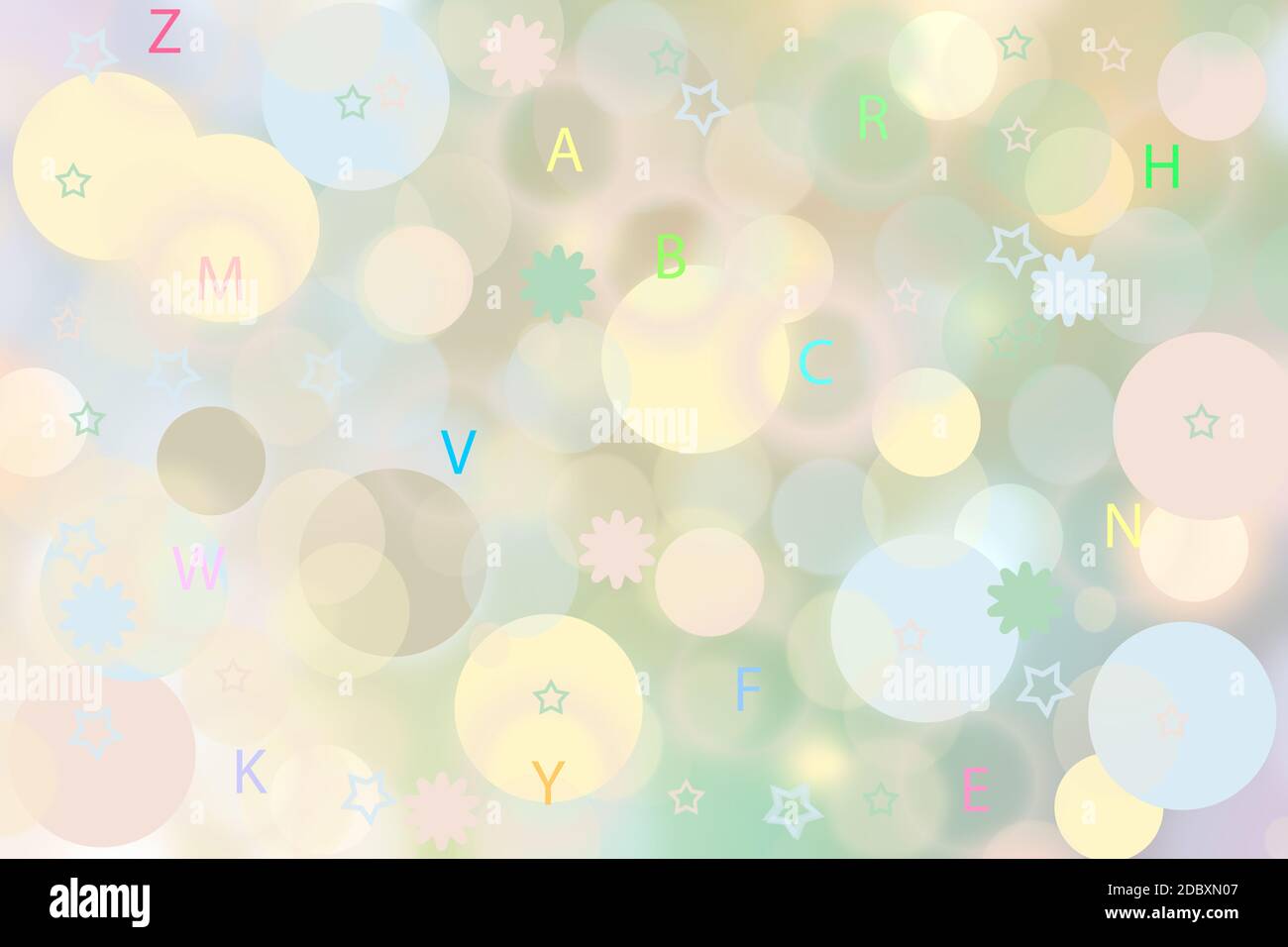 Back to school. Abstract pastel colored school background texture with