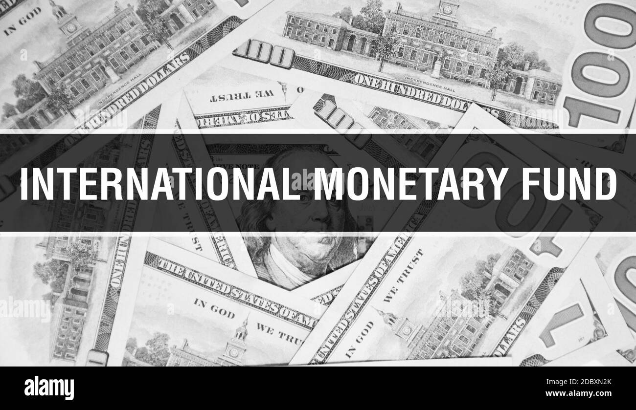 International Fund text Concept Closeup. American Dollars Cash Money,3D rendering International Fund text Concept Closeup. American Dollars Cash Money,3D rendering