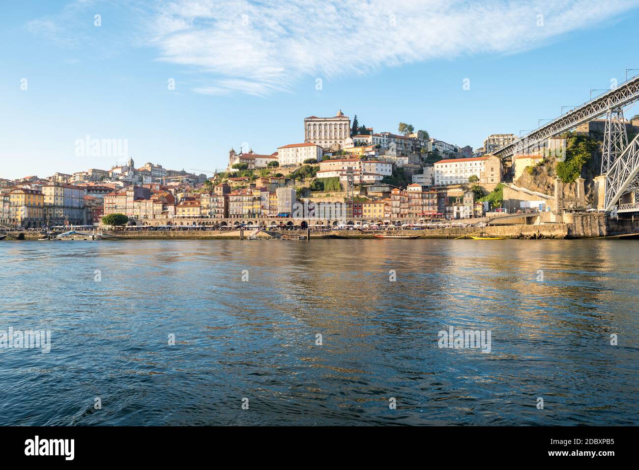 Riverside and historical centre of Oporto Stock Photo