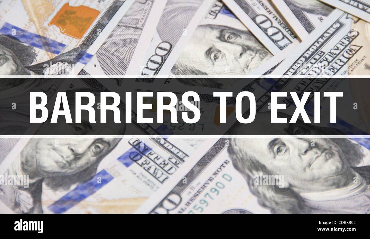 Barriers to exit examples hires stock photography and images Alamy