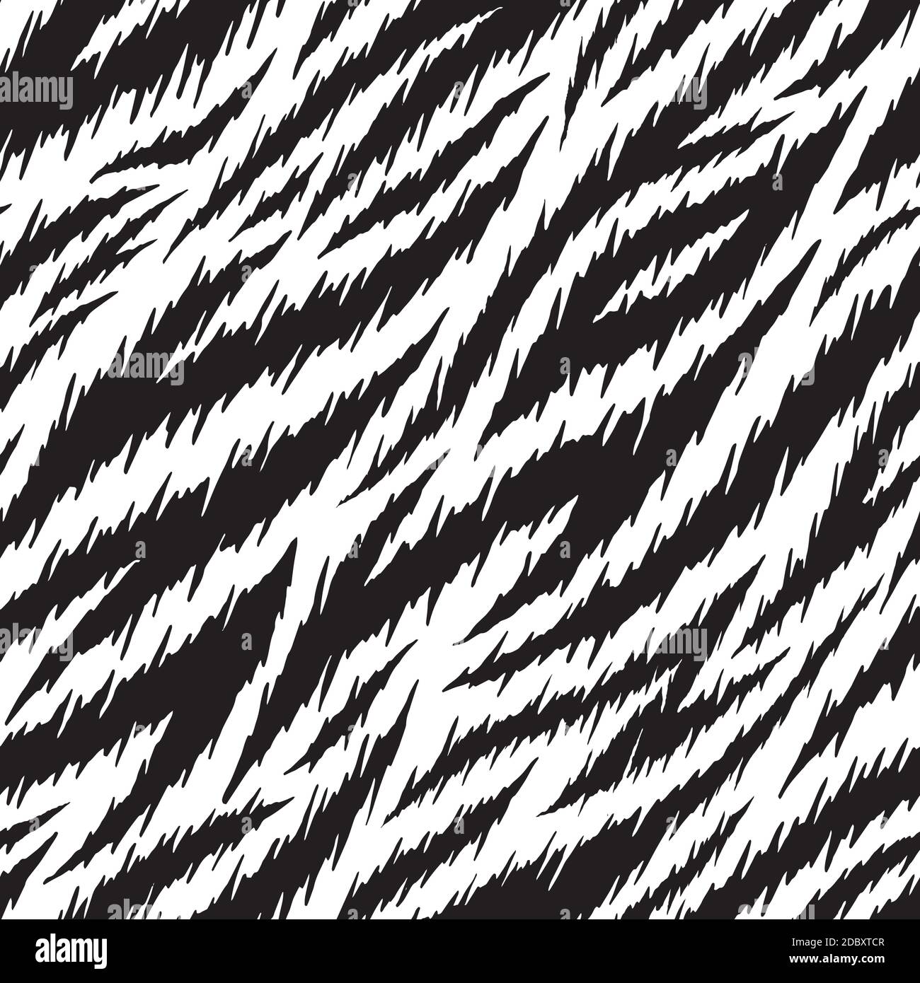 Tiger stripes seamless pattern. Vector illustration background for surface, t shirt design, print, poster, icon, web, graphic designs. Stock Vector