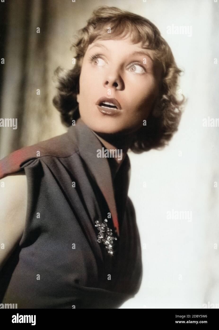 Ina Halley, deutsche Schauspielerin, Deutschland um 1956. German