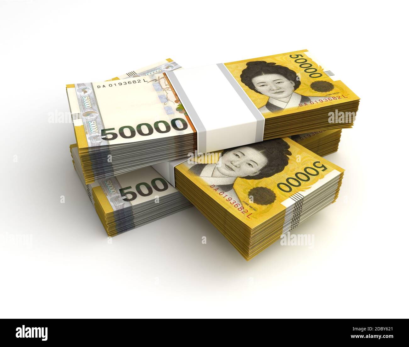 stack-of-south-korean-won-isolated-on-white-background-stock-photo-alamy