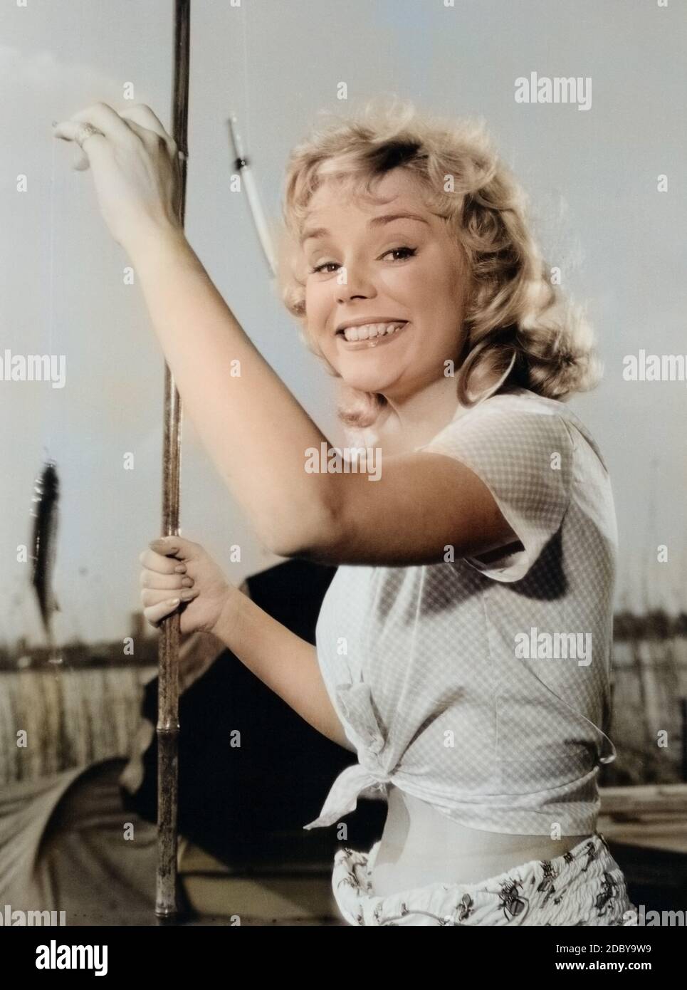 Susanne Cramer, deutsche Schauspielerin, Deutschland 1950er Jahre. German actress Susanne Cramer, Germany 1950s. Stock Photo