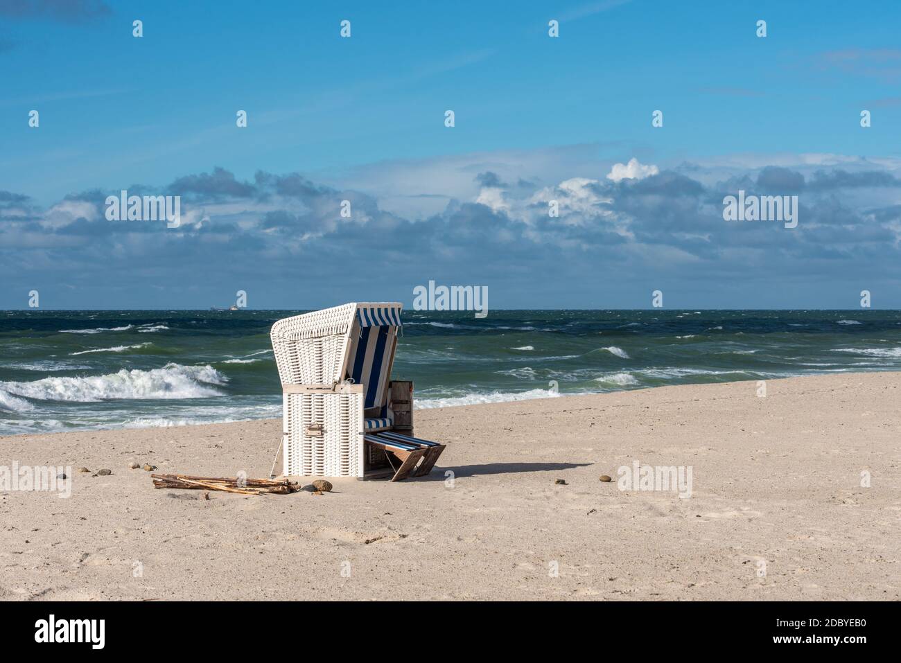 Beach chair Stock Photo