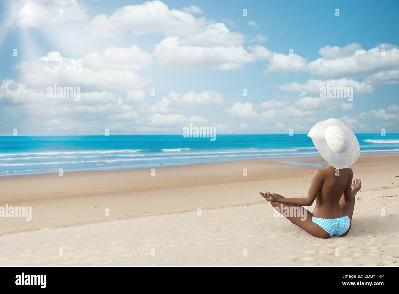 82,408 Yoga Poses Beach Images, Stock Photos, 3D objects