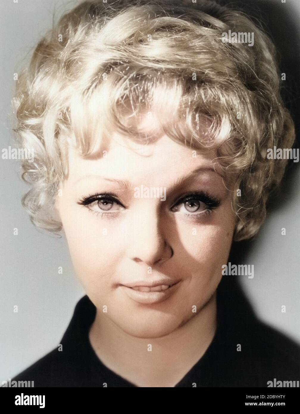 Barbara Schöne, deutsche Schauspielerin und Sängerin, Deutschland Ende 1960er Jahre. German actress and singer Barbara Schoene, Germany late 1960s. Stock Photo