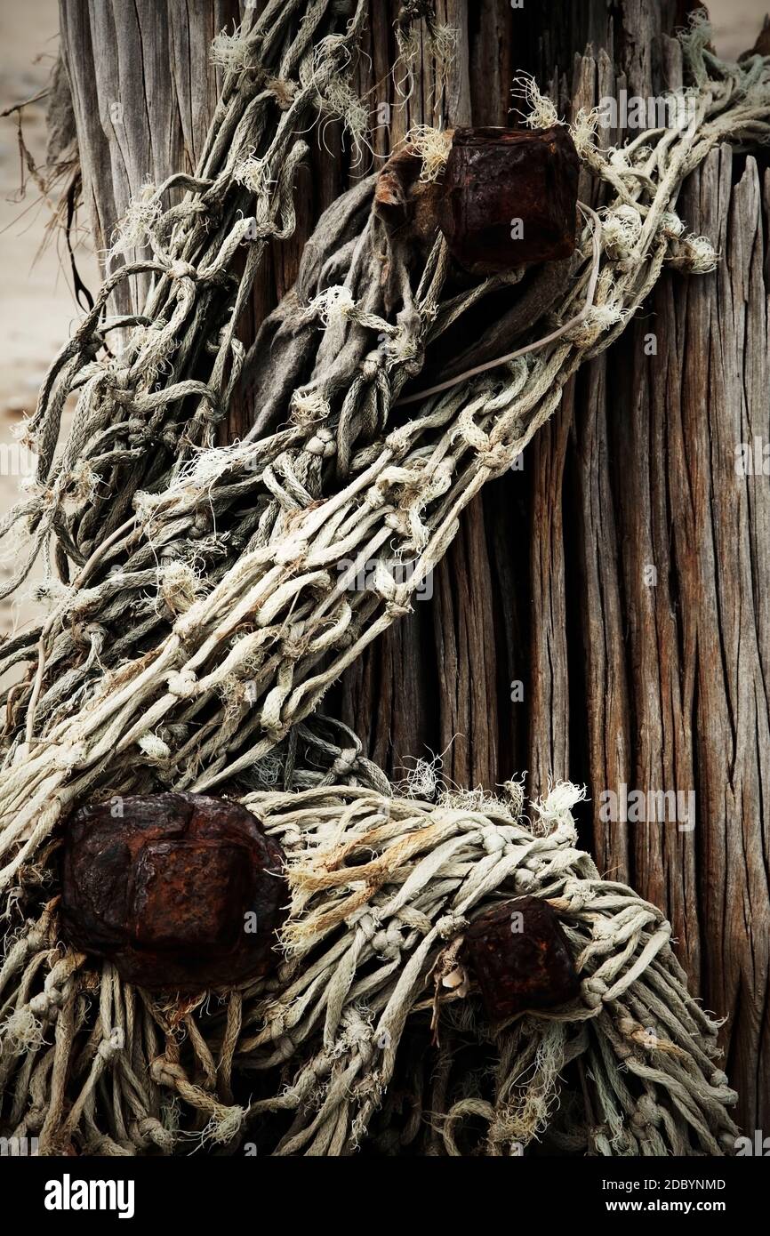 Fishing ropes and nets hi-res stock photography and images - Alamy