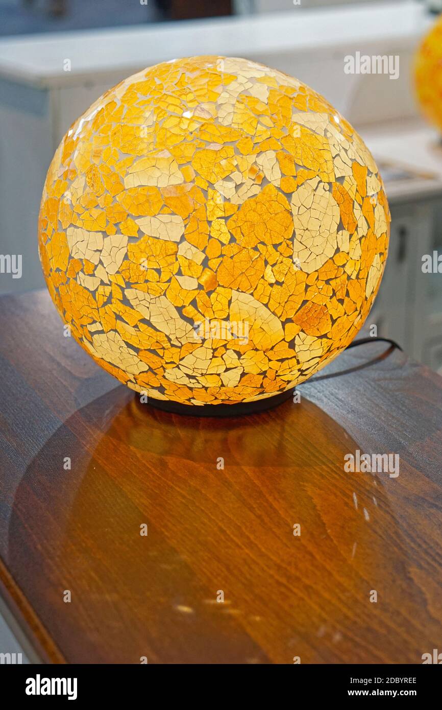 Yellow light bulb sphere hi-res stock photography and images - Alamy