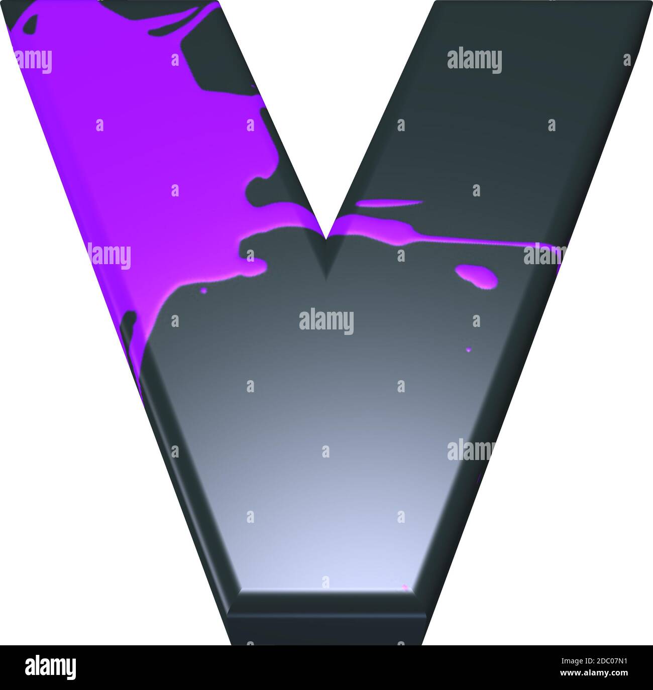 3D font design. Lettering design Stock Photo - Alamy