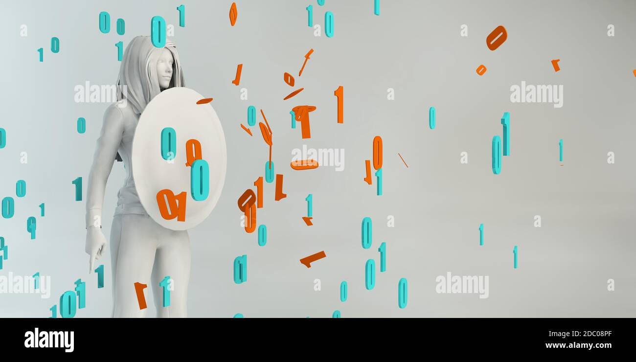 System Administrator for a or Network Server as Concept Stock Photo