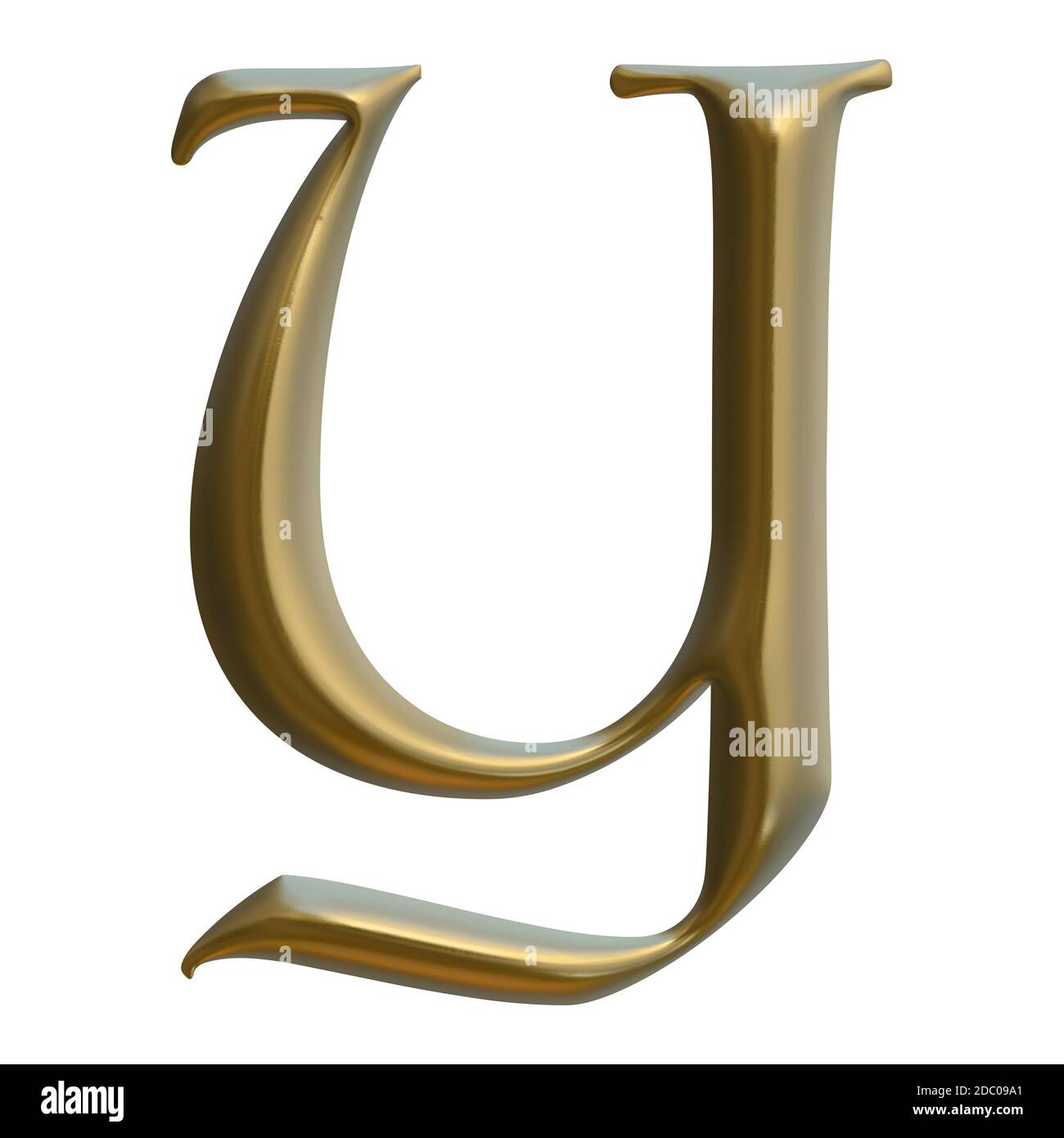 3D font design. Lettering design Stock Photo