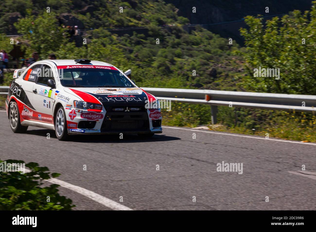 Rally Islas Canarias - Stock Image