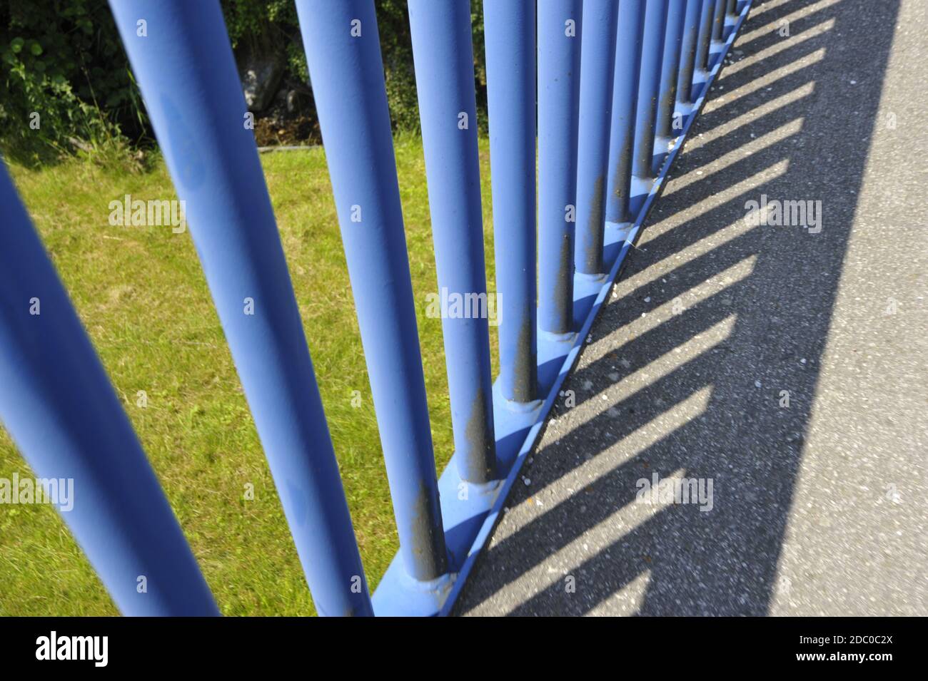 the color blue, associated with harmony, cold, infinity and sadness ...