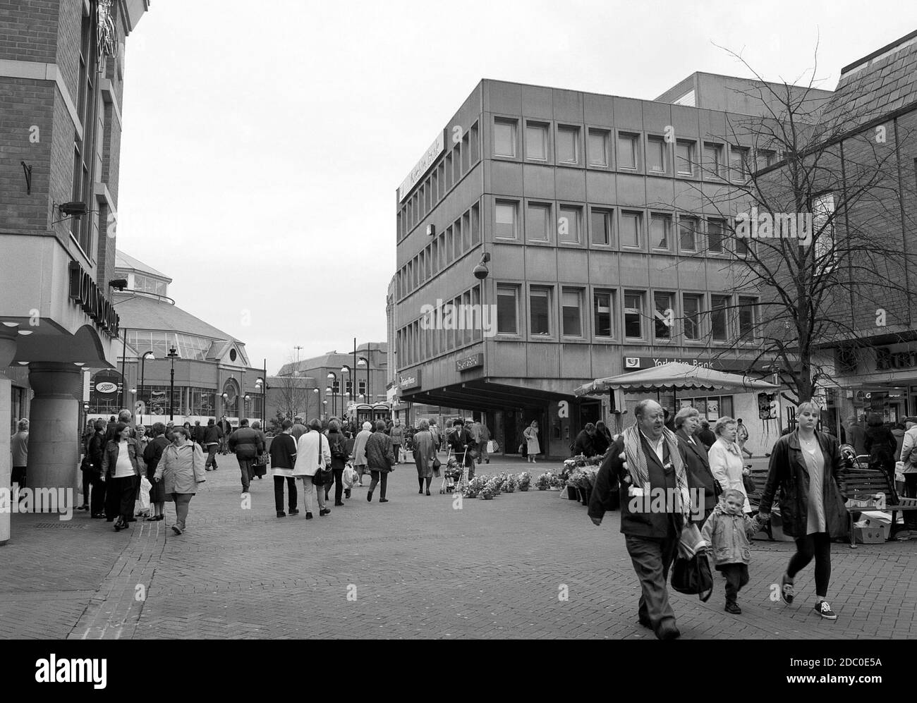 1997, Yorkshire Bank Building on High Street, Oldham, North West
