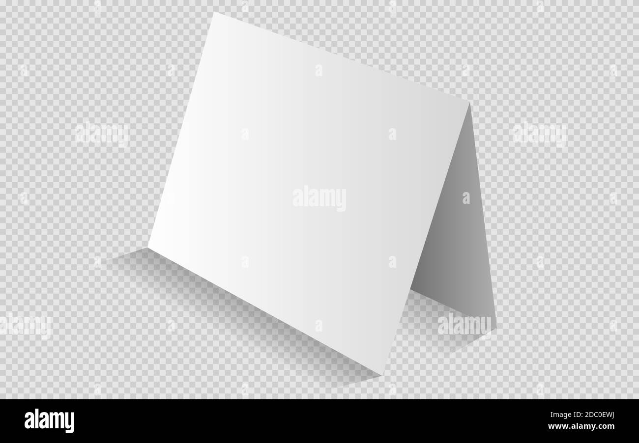 Tent Branding Card Template. White, clear, blank, isolated Tent Intended For Tri Fold Tent Card Template