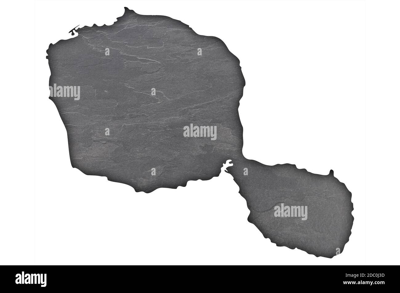 Map of Tahiti on dark slate Stock Photo - Alamy