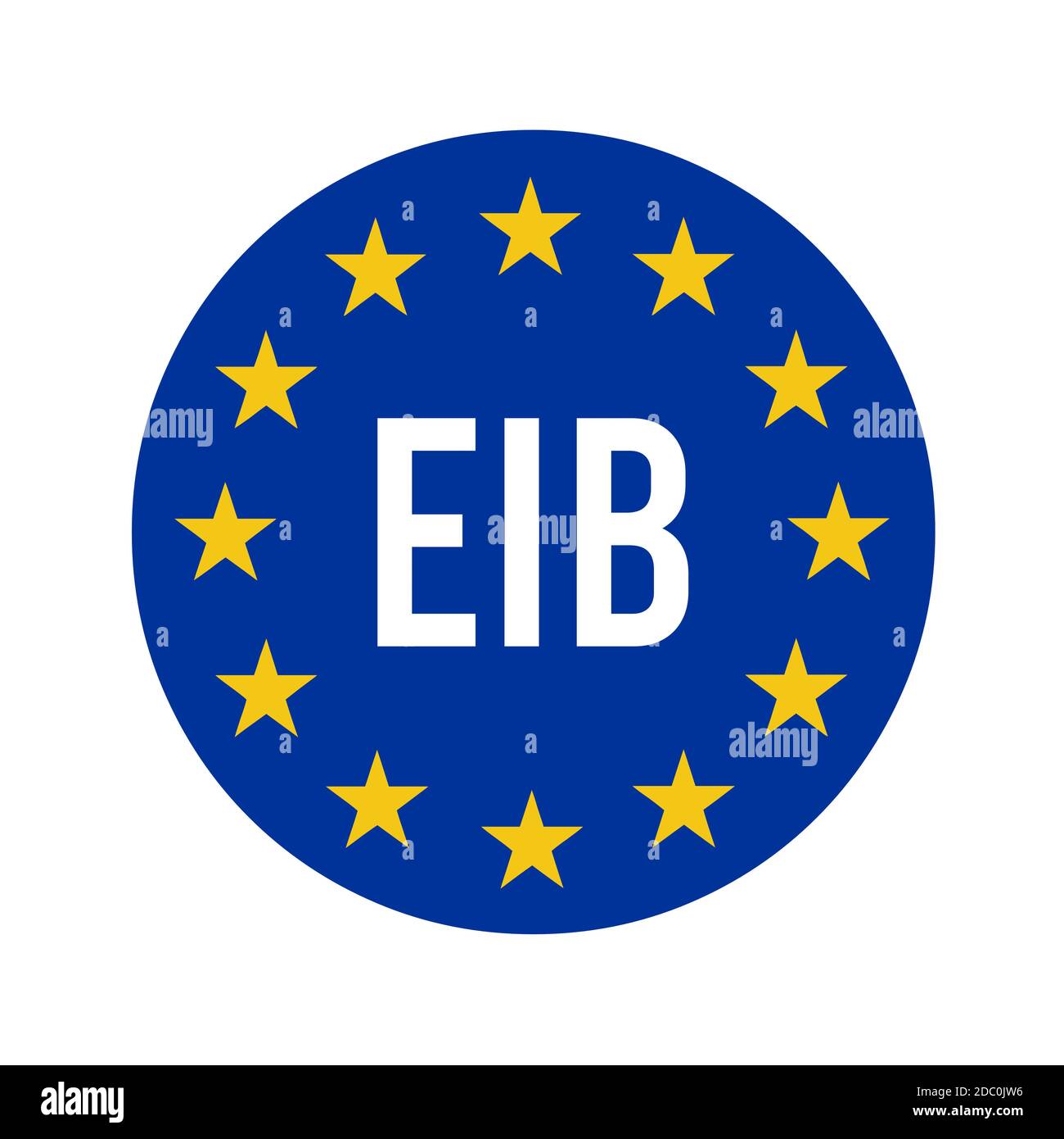 European investment bank symbol Stock Photo - Alamy