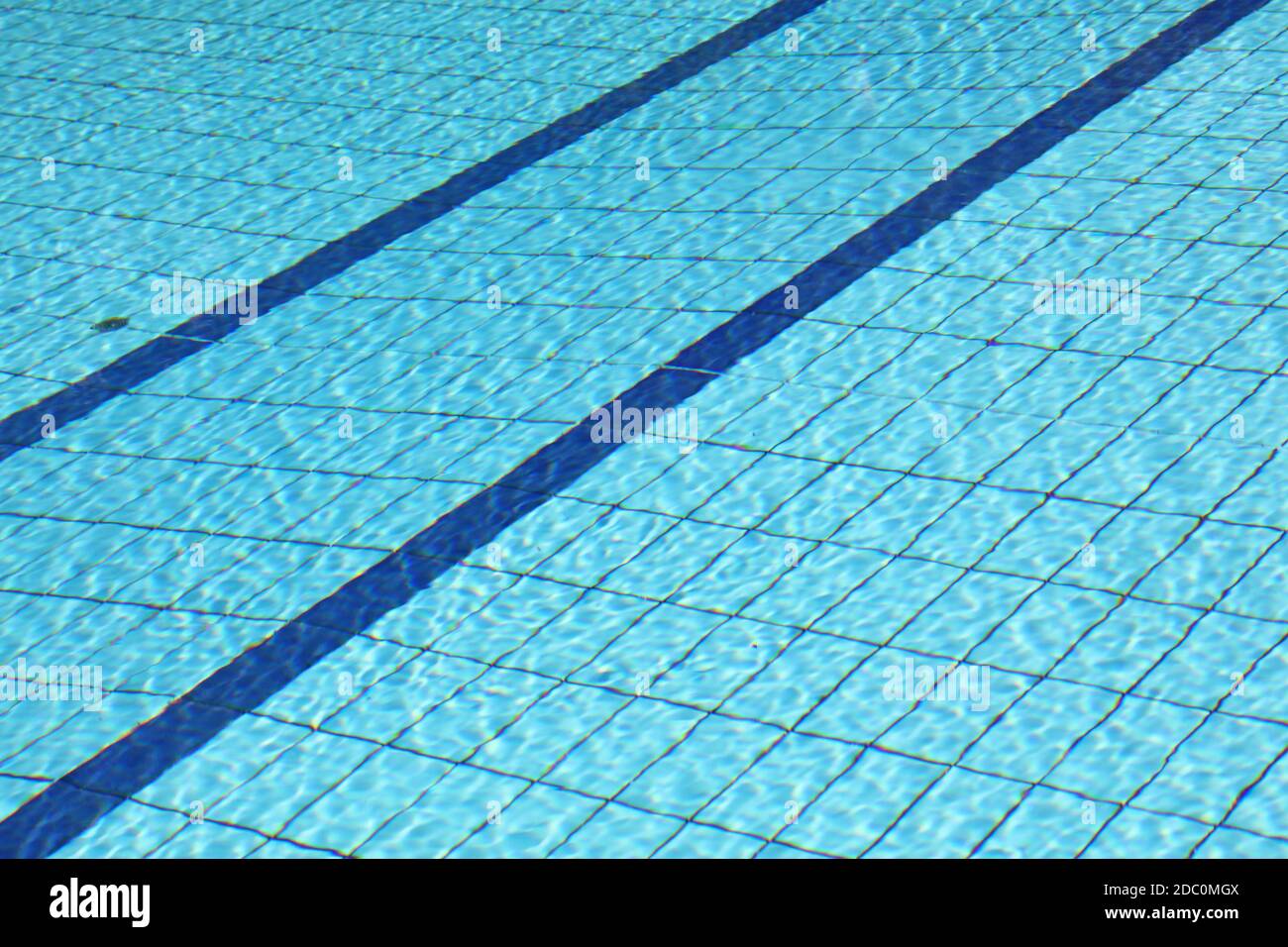 Background pattern of blue swimming pool water, high angle view ...