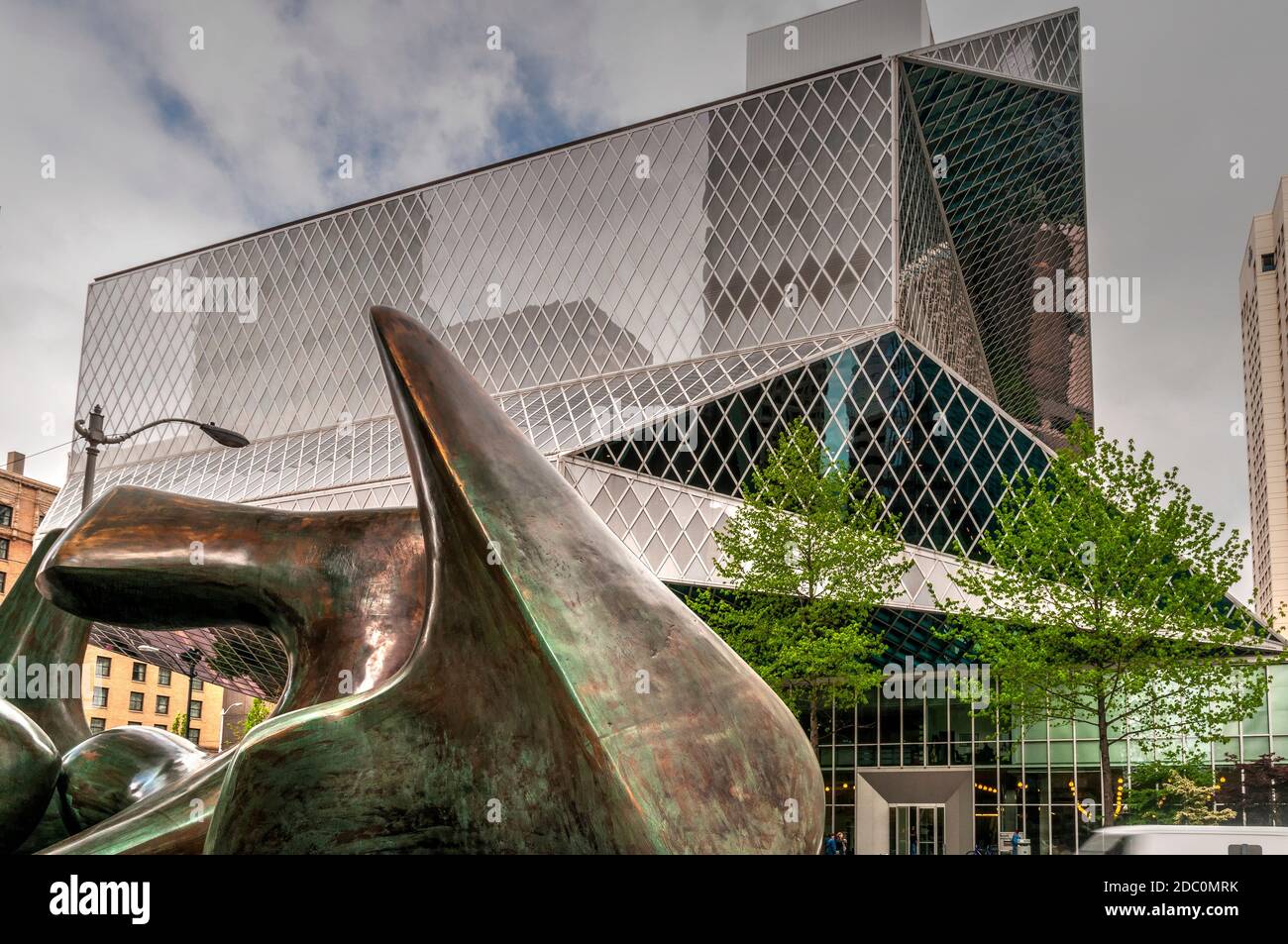 Seattle Central Library, Seattle, Washington, USA Stock Photo Alamy