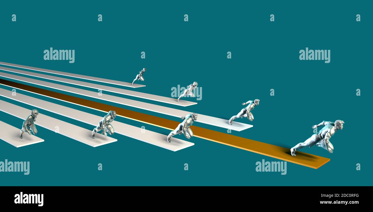 Management Strategy and Motivation of Workforce Stock Photo - Alamy