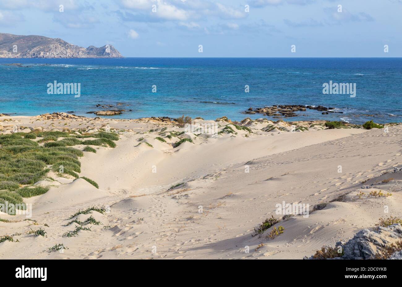 Small Creete South coastal landscape on Creete, Greece Stock Photo - Alamy