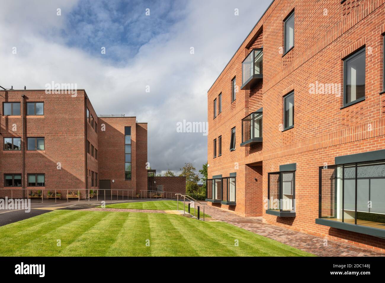 Burgess House at Ardingley College Stock Photo