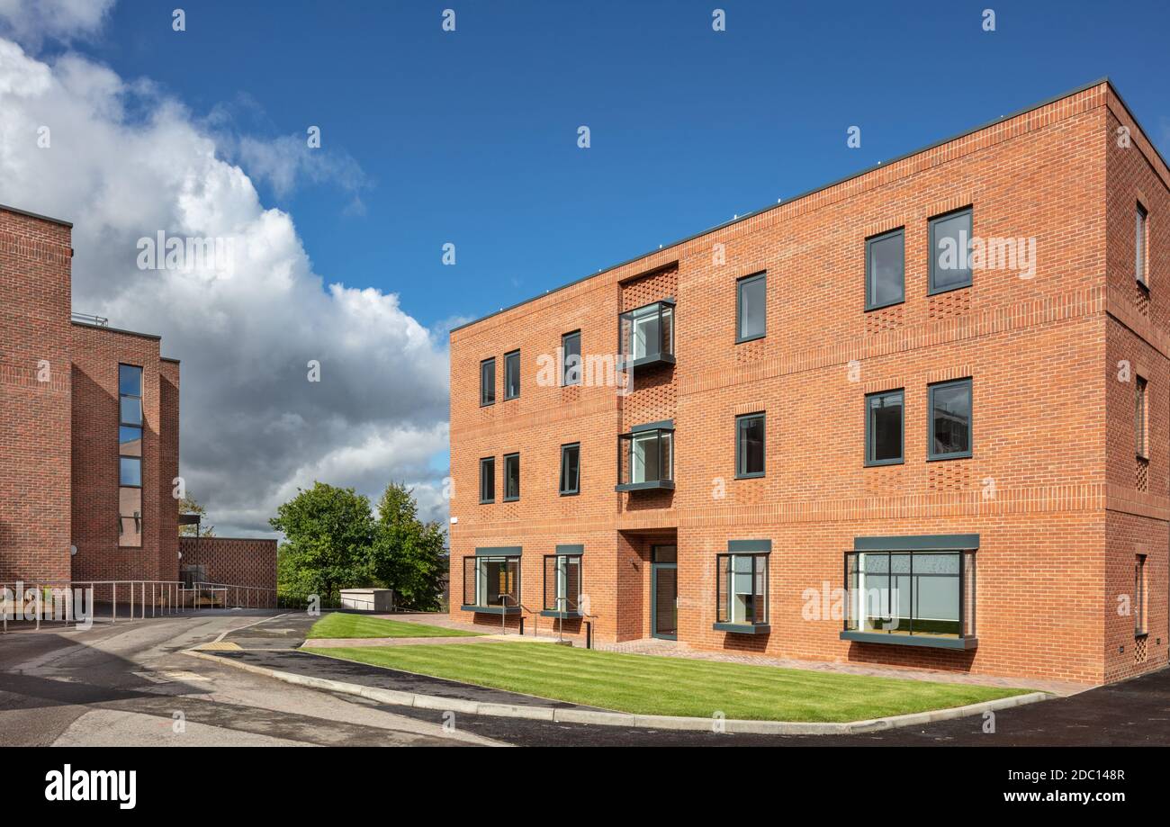 Burgess House at Ardingley College Stock Photo