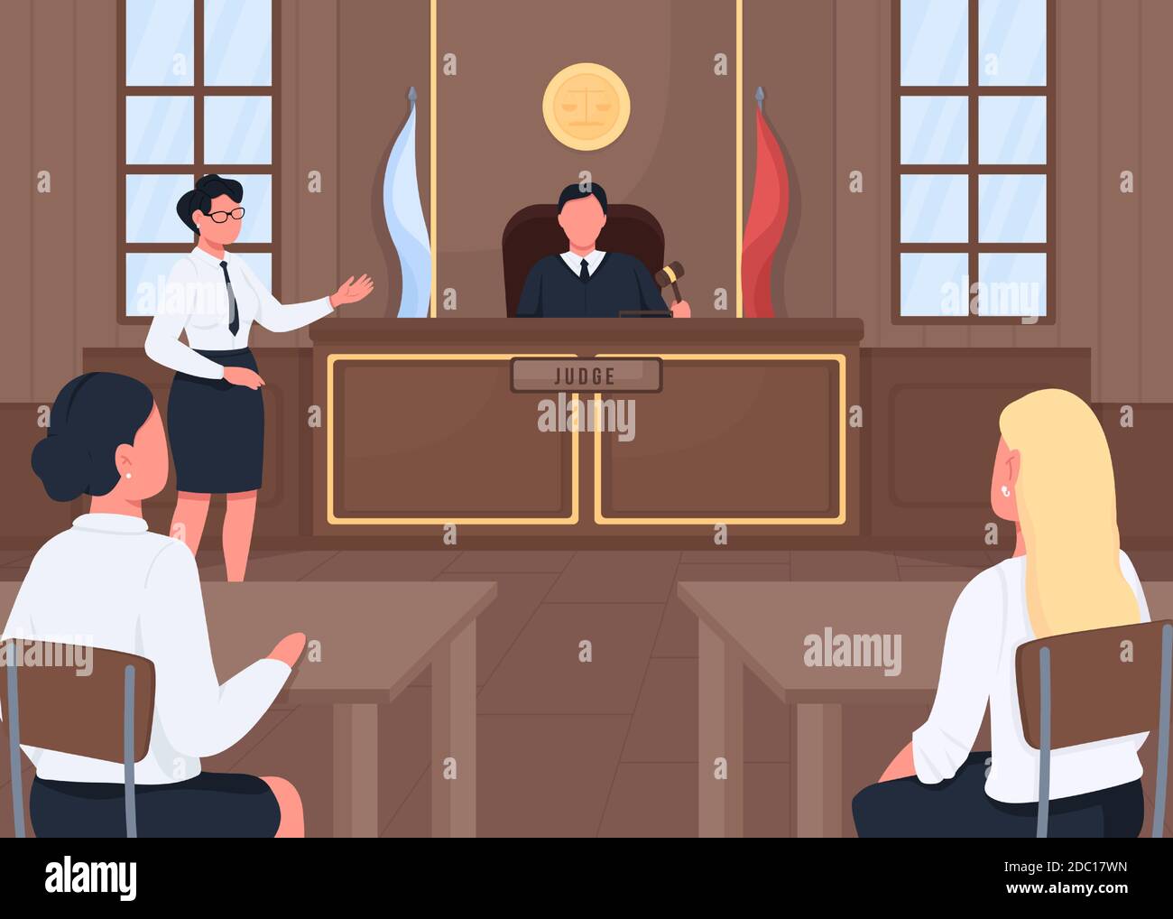 Legal law justice complex Stock Vector Images - Alamy