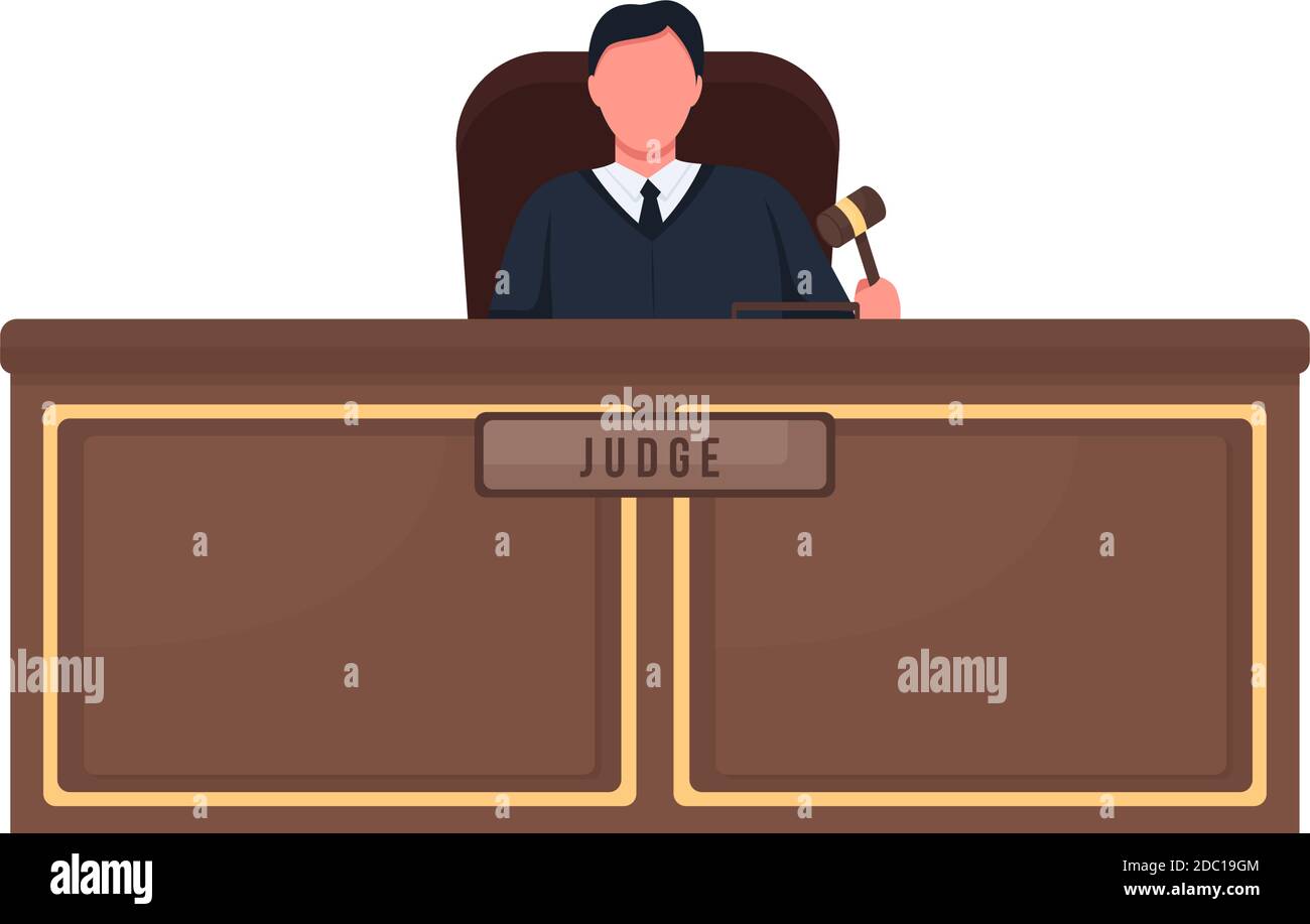 Judge Court Law Cartoon High Resolution Stock Photography and Images ...