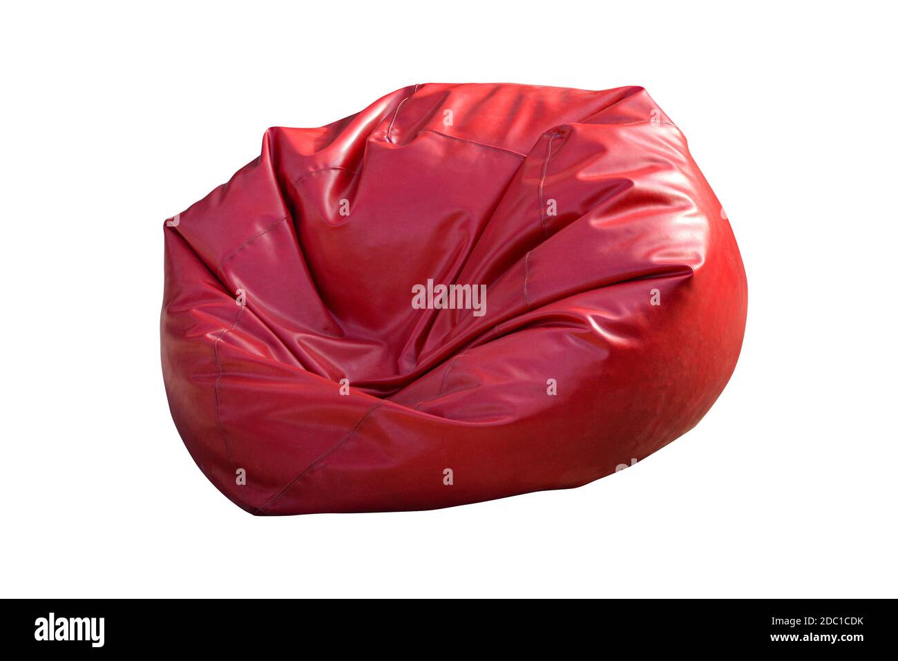 Bean bag chair isolated on white background Stock Photo Alamy