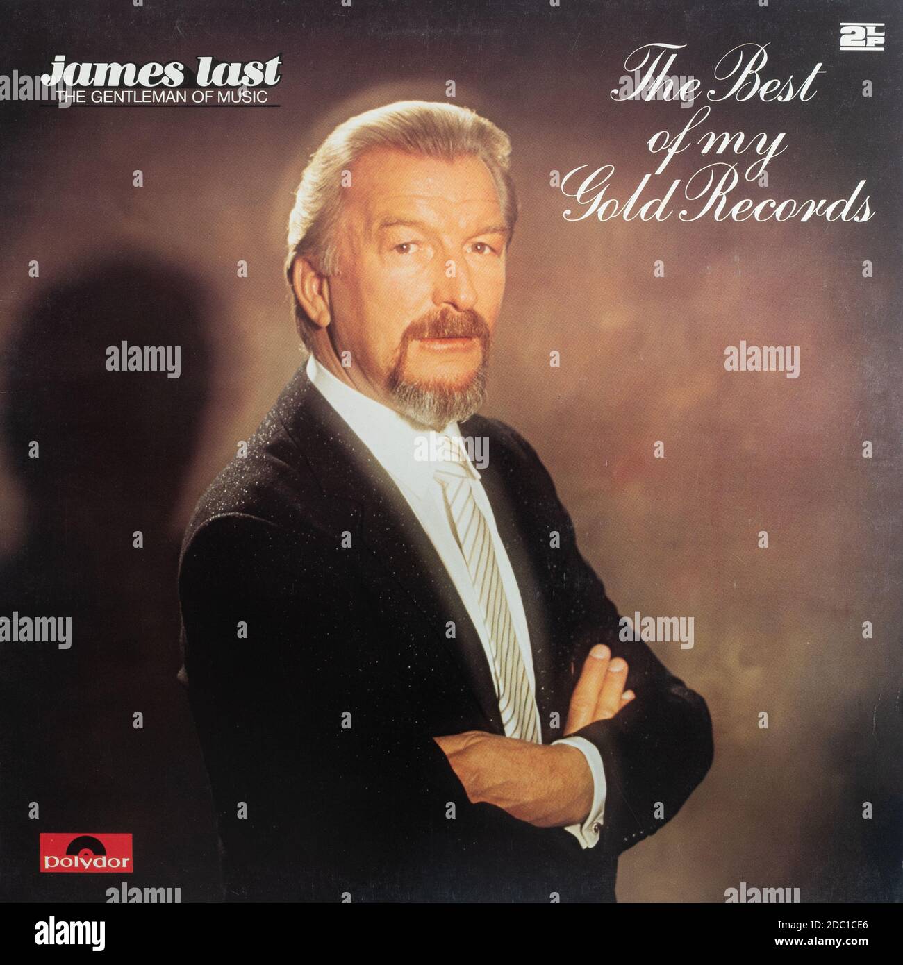 James Last vinyl LP record album cover, The Best of my Gold Records Stock Photo