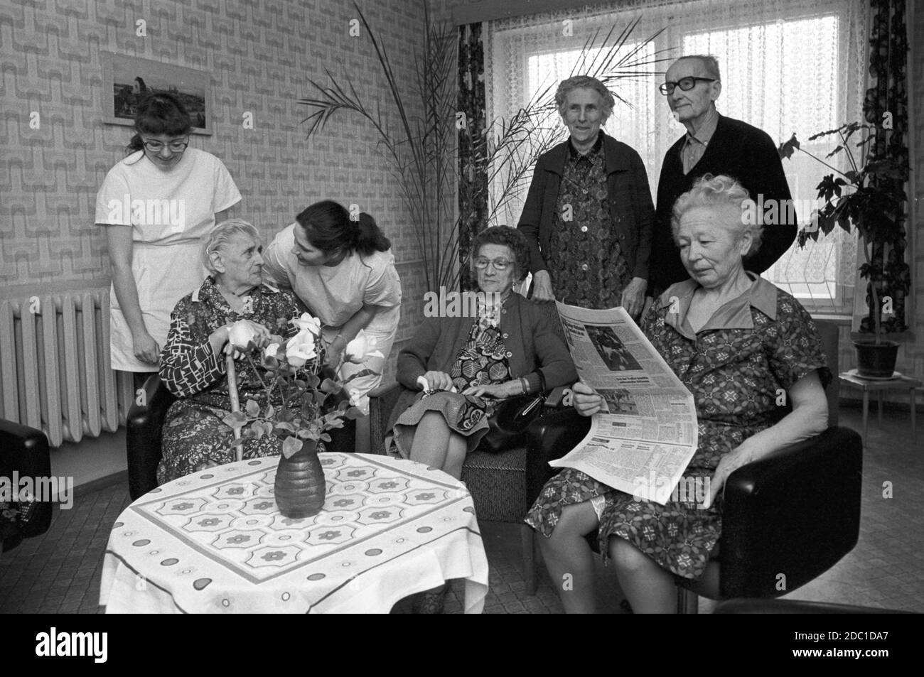 1980s wallpaper photo Black and White Stock Photos & Images - Alamy