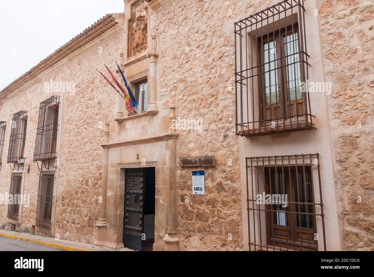 Casa señorial. Belmonte. Provincia de Cuenca. Castilla la Mancha. España. Stock Photo