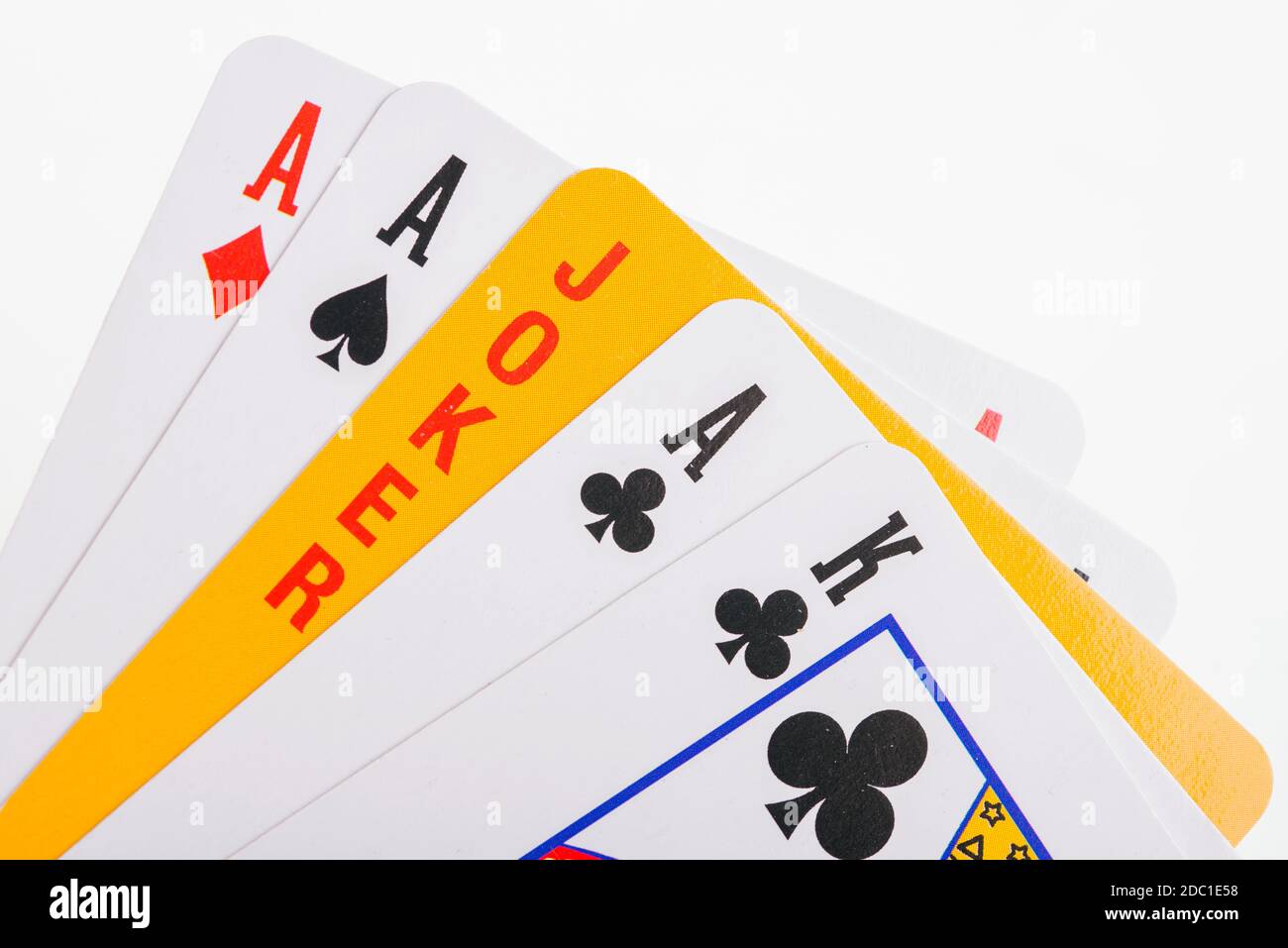 poker cards Stock Photo