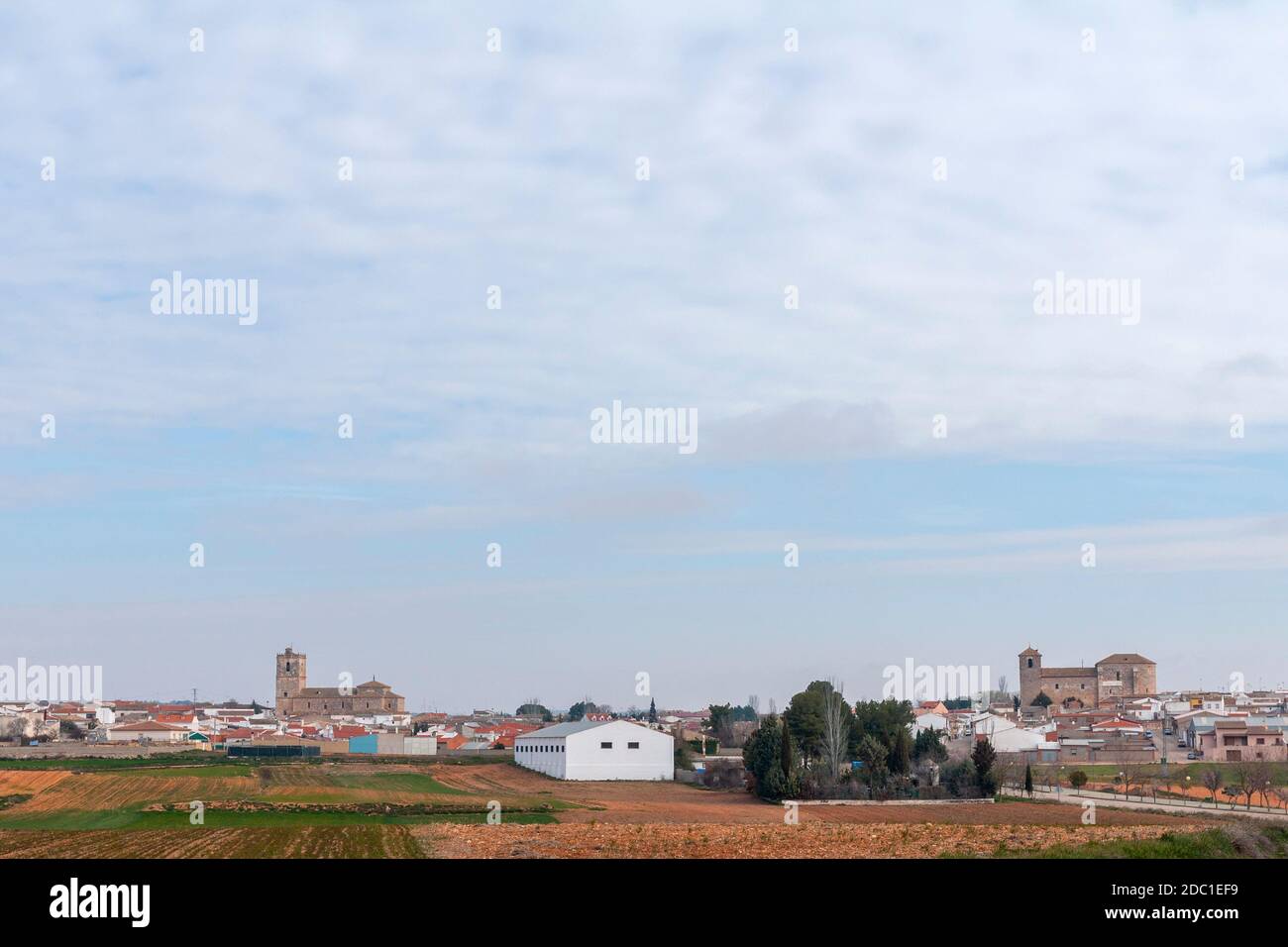 Los Hinojosos. Provincia de Cuenca. Castilla la Mancha. España. Stock Photo