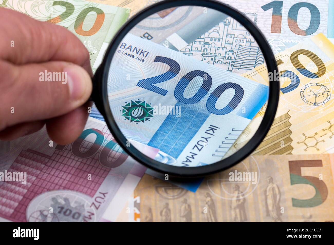 The Currency Of Azerbaijan High Resolution Stock Photography And Images Alamy