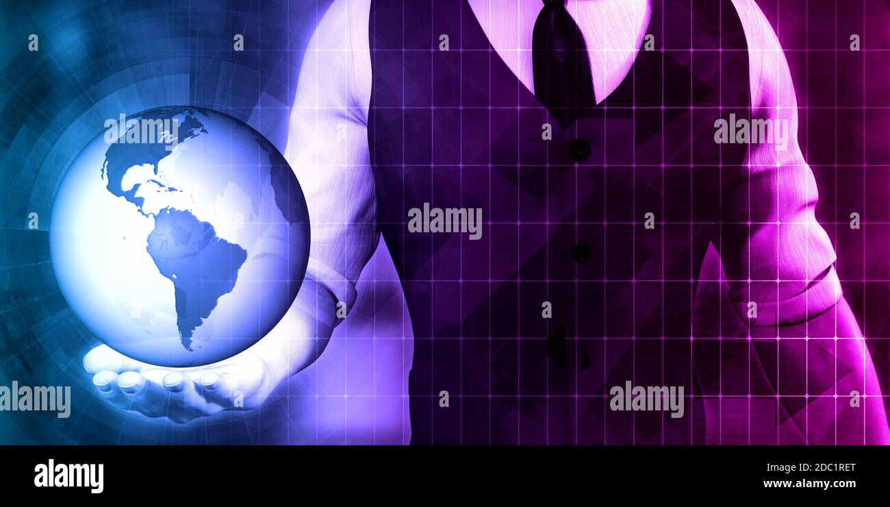 Data Protection and a Security Center Network Stock Photo - Alamy