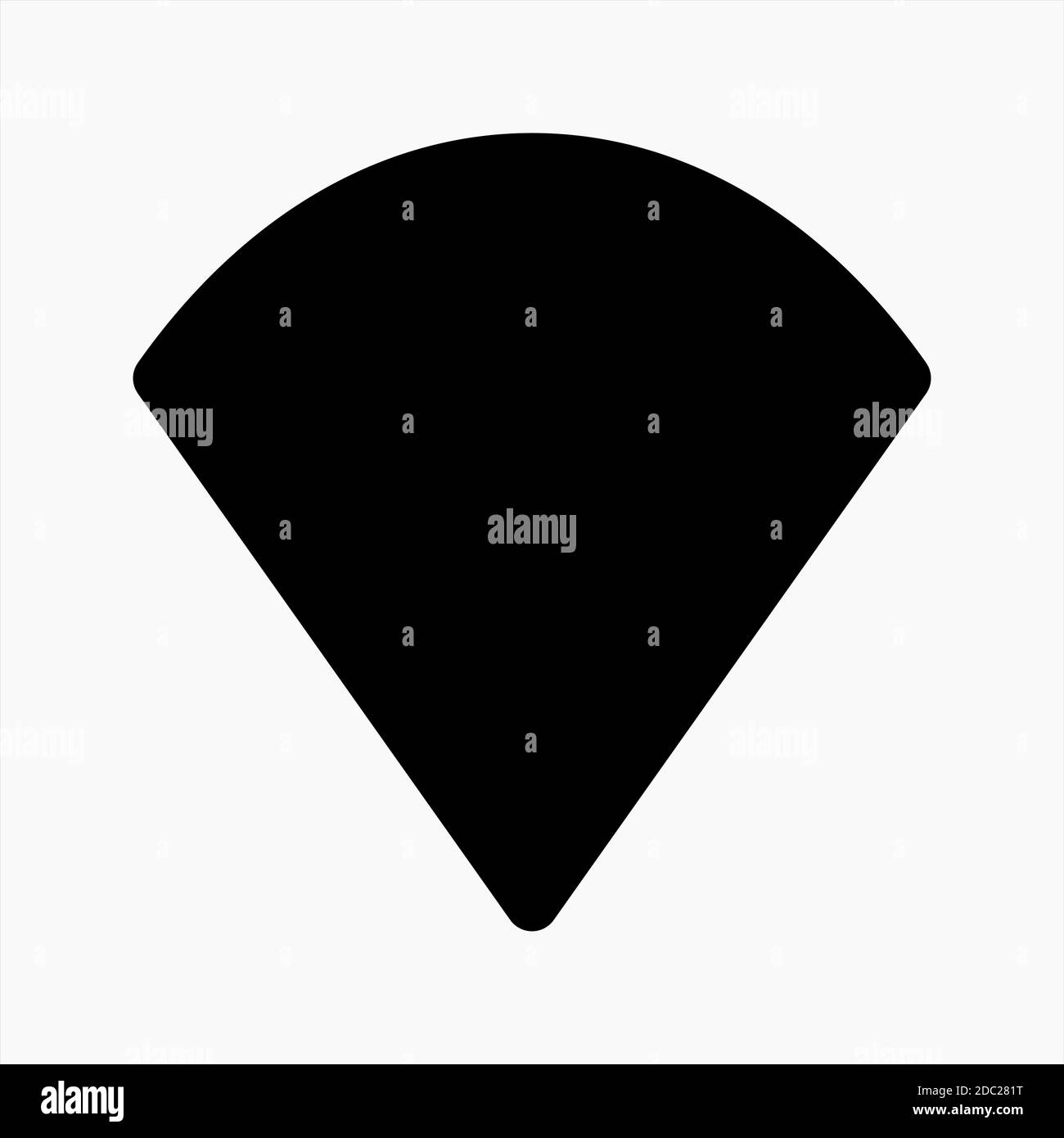 Wifi signal icon vector isolated on white background. suitable for any ...