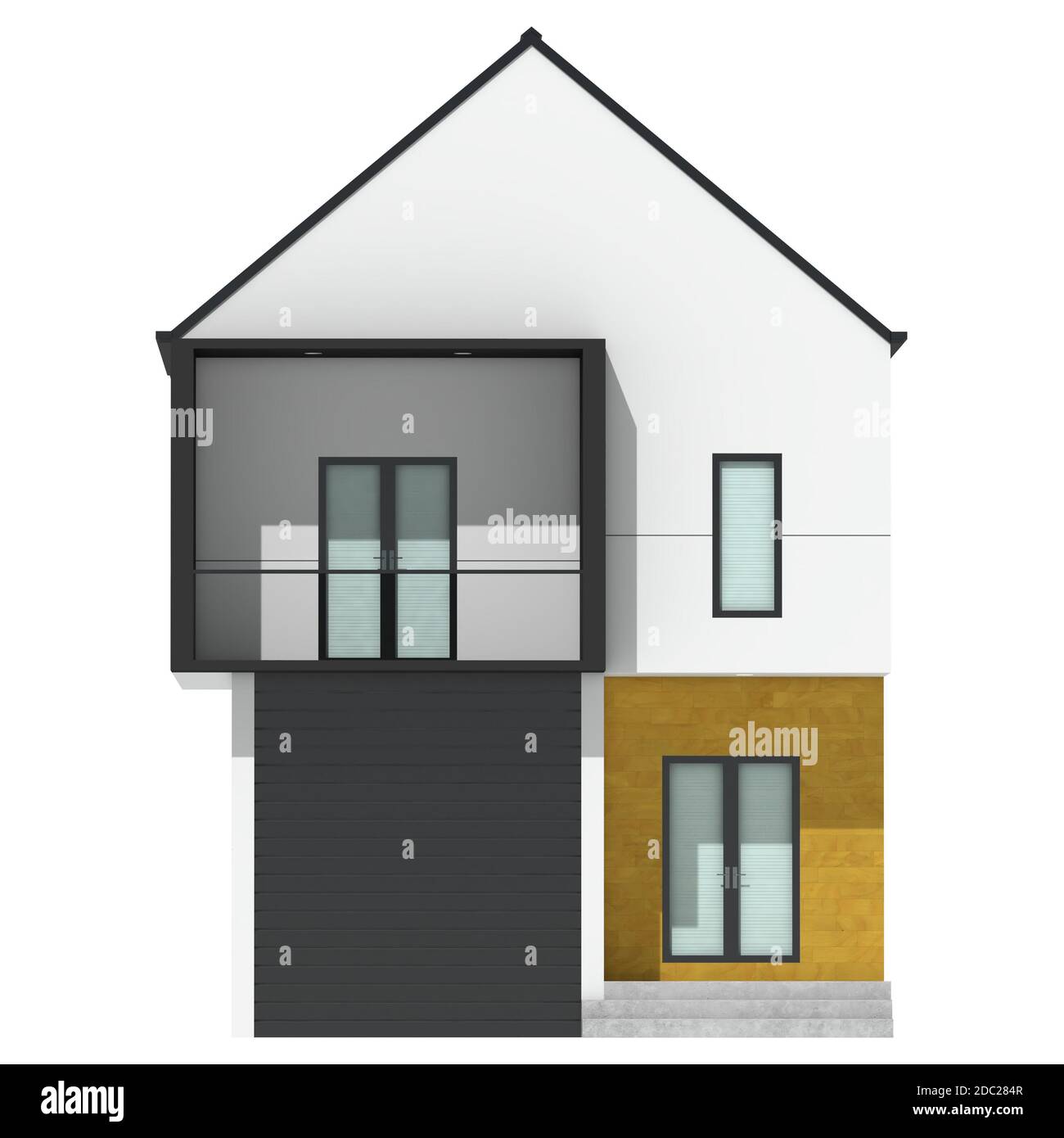 3d rendering house exterior hi-res stock photography and images - Alamy