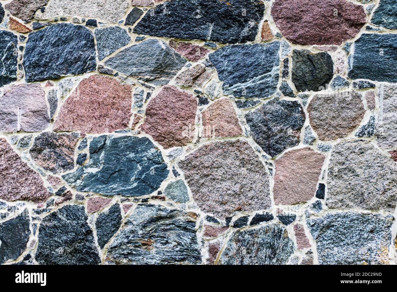 Medieval Castle Stone Wall. Old Stone Wall Texture Background Stock ...