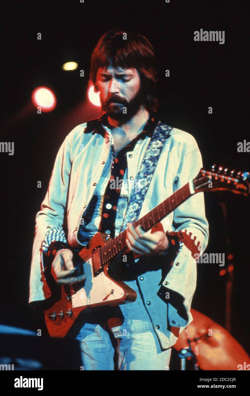 Eric Clapton in concert at Hammersmith Odeon 4th December 1974
