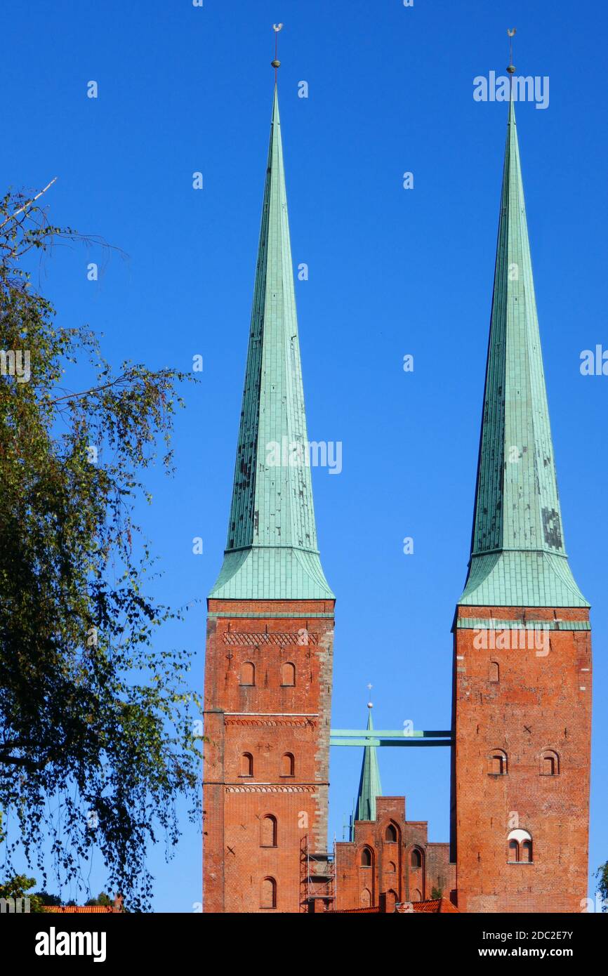 LÃ¼beck Cathedral Stock Photo
